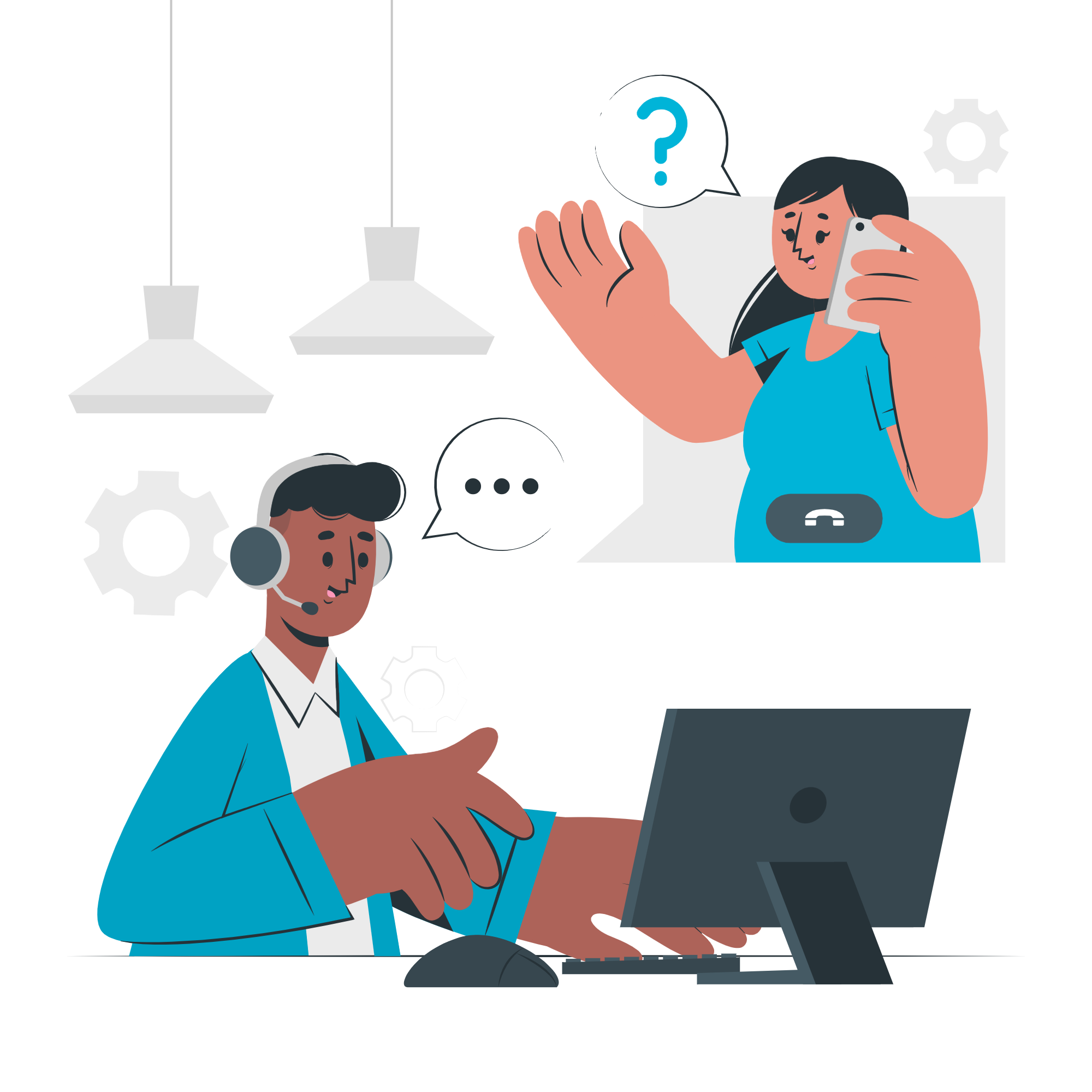 Service client Cortex Clean disponible pour vos demandes de nettoyage